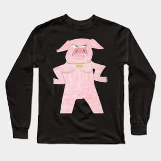 Angry Pig Long Sleeve T-Shirt